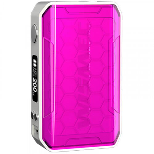 Wismec Sinuous V200 200W TC Box Mod Akkuträger Magenta