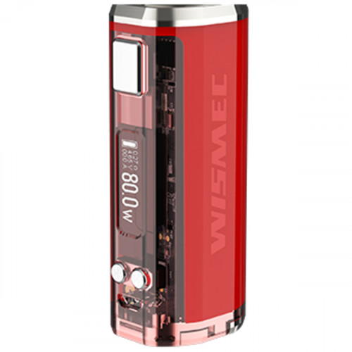 Wismec Sinuous V80 80W TC Box Mod Akkuträger Rot