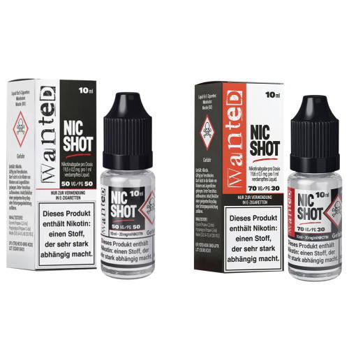 Wanted Nikotin-Shot 10ml / 50PG/50VG