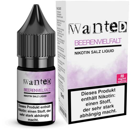 Produktbild Wanted Beerenvielfalt NicSalt Liquid 1