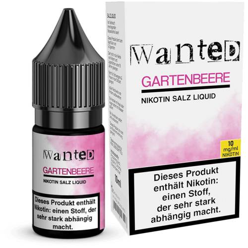 Produktbild Wanted Gartenbeere NicSalt Liquid 1