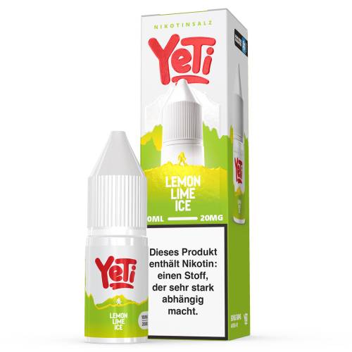 Produktbild YeTi Summit Lemon Lime Ice NicSalt Liquid 1