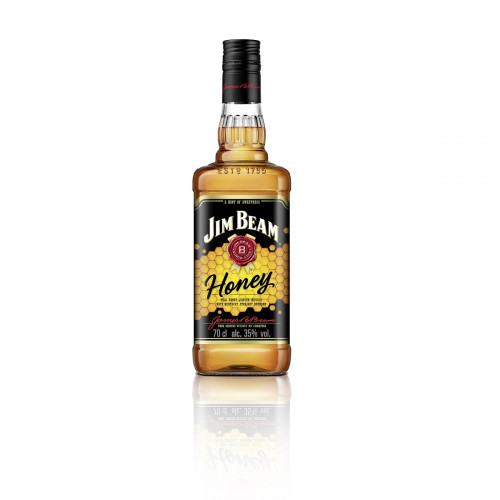 Jim 700ml Vol. Beam Bourbon Honig-Likör mit Whiskey 32,5% - Honey