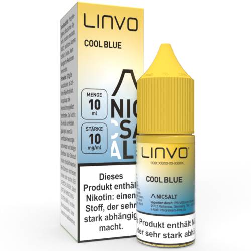 Produktbild Linvo Cool Blue NicSalt Liquid 1
