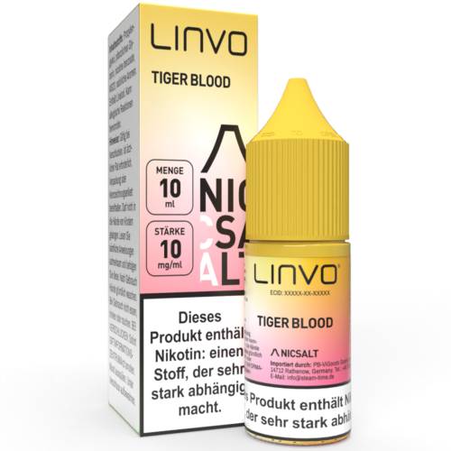 Produktbild Linvo Tiger Blood NicSalt Liquid 1