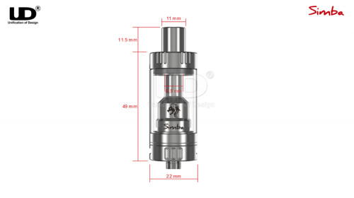 UD Simba RTA Tank Silber