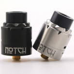 Advken Notch Coil RDA Verdampfer Tank Silber