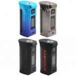 asMODus Amighty 100W TC Box Mod Akkuträger Schwarz-Rot