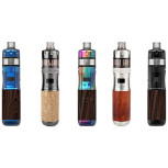 BP MODS Lightsaber Model L 2200mAh 60W 5,0ml Pod Kit stainless-steel-bubinga