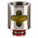 Edelstahl Resin Cross 510er DripTip Rot