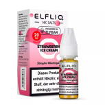 ELFLIQ – Strawberry Ice Cream NicSalt Liquid by Elf Bar 10ml / 20mg