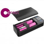 Efest Lush Box Ladegerät / Powerbank für 18650 3,6V -3,7V Li-Ionen Akkus