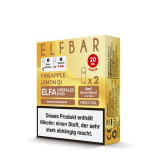Produktbild ElfBar ELFA - Pineapple Lemon Qi -  Prefilled Pods 2er Pack - 2ml 20mg NicSalt Vorschau