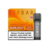 ElfBar ELFA - Tropical Fruit -  Prefilled Pods 2er Pack - 2ml 20mg NicSalt