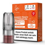 Produktbild Elf Bar Mate 500 - Mango Peach Watermelon - Liquid NicSalt 20mg Prefilled Pod - 2er Pack Vorschau