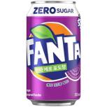 Produktbild Fanta Grape Zero Sugar Korea 350ml Erfrischungsgetränk Vorschau