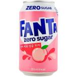 Produktbild Fanta Peach Zero Sugar Korea 350ml Erfrischungsgetränk Vorschau
