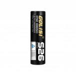 Golisi S26 18650 - 2600mAh 3,7V Flat Top 25A ungeschützt