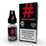 Produktbild HashTag 10ml 20mg NicSalt Liquid by Must Have Vorschau