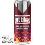 Hot Blood Pfirsich Energy Drink