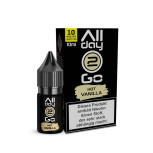 Hot Vanilla Hybrid NicSalt Liquid by Allday2Go 10ml / 10mg