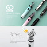 Produktbild Innokin Go Z 2ml 1500mAh Kit inkl. Go Z Tank Verdampfer Blau Vorschau 5