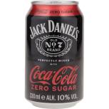 Produktbild Jack Daniel's & Coca Cola Zero Mixgetränk 10% Vol. Vorschau