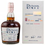 Dictador Rima I Port finish Vintage 2000 Rum 43% Vol. 700ml