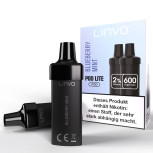 Linvo Pod Lite - Blueberry Mint - Prefilled Pods 2er Pack - 2ml 20mg NicSalt