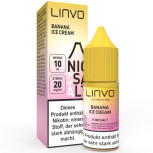 Banana Ice Cream NicSalt Liquid by Linvo 10ml / 20mg