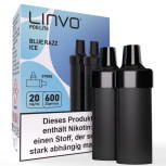 Linvo Pod Lite - Blue Razz Ice - Prefilled Pods 2er Pack - 2ml 20mg NicSalt