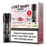 Produktbild Lost Mary Tappo – Strawberry Raspberry Cherry Ice – Prefilled Pod 2er Pack 2ml 20mg Vorschau