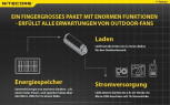 Nitecore F1 FlexBank Outdor-Ladegerät für Li-Ionen Akkus