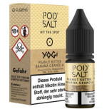 Peanut Butter Banana Granola - Fusions 10ml NicSalt Liquid by Pod Salt