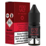 Strawberry 10ml NicSalt Liquid by Pod Salt 11mg