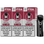 Produktbild Pod Salt Fits – Cherry Ice – Prefilled Pod 3er Pack Vorschau