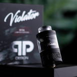 QP Design Violator 5,5ml RTA Verdampfer Silber