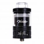 QP Design Violator 5,5ml RTA Verdampfer Matt/Schwarz