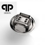 QP Design JuggerKnot 4ml / 6ml RTA Verdampfer Schwarz