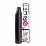 Riot Bar E-Zigarette 600 Züge 500mAh NicSalt Cherry Fizz 20mg