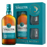 Singleton 12 Jahre, Geschenkpackung mit 2 Gläsern Single Malt Whisky 40% 700ml