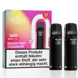Produktbild SKE Crystal Pro 800 – Dragon Fruit Strawberry – Prefilled Pod 2er Pack Vorschau