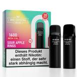 Produktbild SKE Crystal Pro 800 – Sour Apple Rings – Prefilled Pod 2er Pack Vorschau