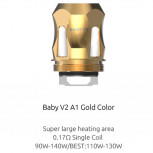 Smok TFV8 Baby v2 A Serie Coils 3er Pack Verdampferköpfe TFV8 Baby V2 A2 Silber