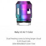 Smok TFV8 Baby v2 A Serie Coils 3er Pack Verdampferköpfe TFV8 Baby V2 A2 Silber