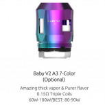 Smok TFV8 Baby v2 A Serie Coils 3er Pack Verdampferköpfe TFV8 Baby V2 A2 Silber