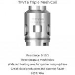 Smok TFV16 Mesh Coil Serie 3er Pack Verdampferköpfe 0,17Ohm