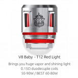 Smok TFV8 Baby Beast Cores Coils (Q2/X4/T6/T8) 5er Pack V8 Baby-T12