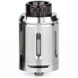 Squid Industries PeaceMaker XL 5ml/9ml RTA Verdampfer Tank Silber