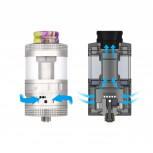 Steam Crave Aromamizer Plus V3 3ml/12ml RDTA Verdampfer Gunmetal